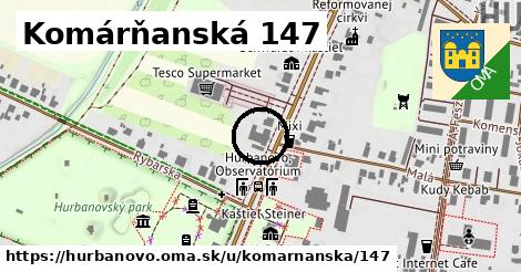 Komárňanská 147, Hurbanovo