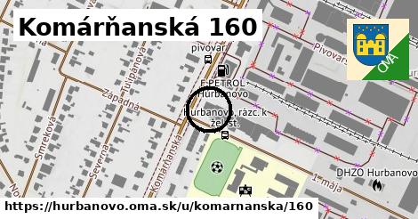 Komárňanská 160, Hurbanovo