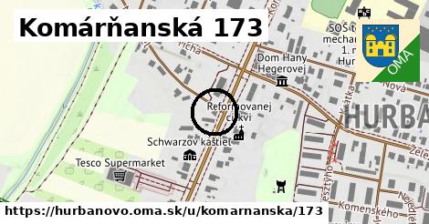 Komárňanská 173, Hurbanovo