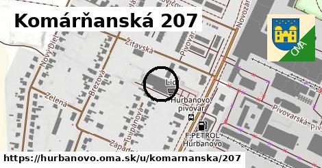 Komárňanská 207, Hurbanovo