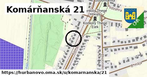 Komárňanská 21, Hurbanovo