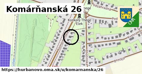 Komárňanská 26, Hurbanovo