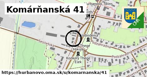 Komárňanská 41, Hurbanovo