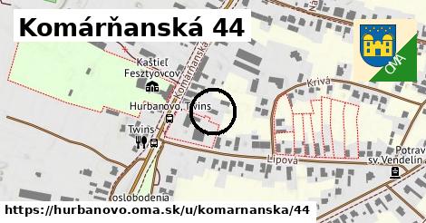 Komárňanská 44, Hurbanovo