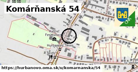 Komárňanská 54, Hurbanovo