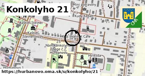 Konkolyho 21, Hurbanovo