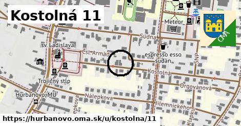 Kostolná 11, Hurbanovo