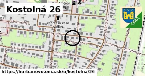 Kostolná 26, Hurbanovo