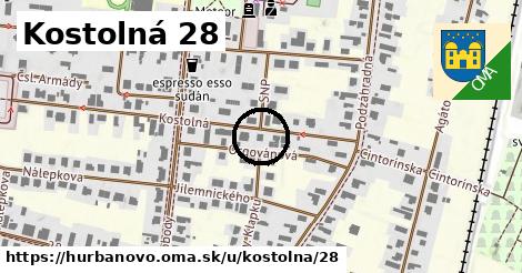 Kostolná 28, Hurbanovo