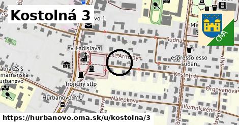 Kostolná 3, Hurbanovo