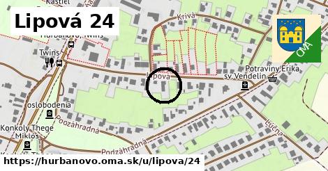 Lipová 24, Hurbanovo