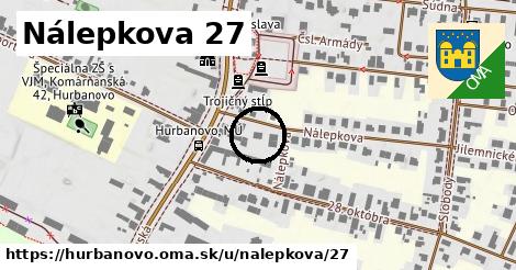 Nálepkova 27, Hurbanovo