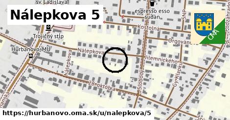 Nálepkova 5, Hurbanovo