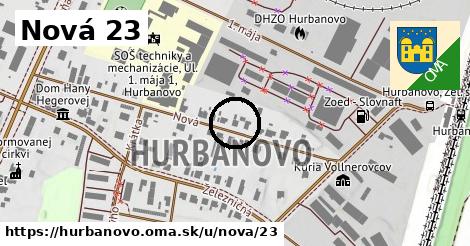 Nová 23, Hurbanovo