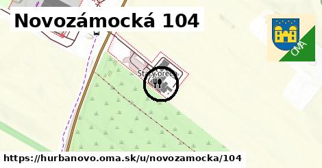 Novozámocká 104, Hurbanovo