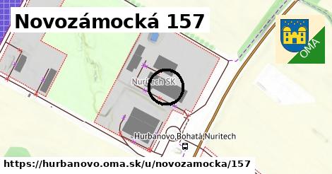Novozámocká 157, Hurbanovo