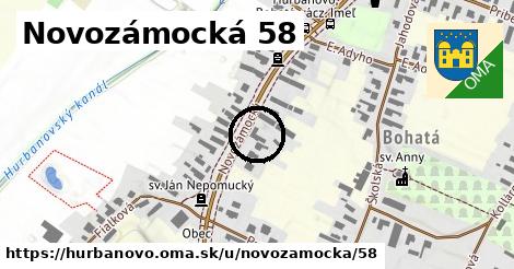 Novozámocká 58, Hurbanovo