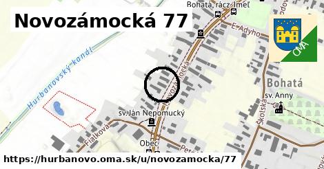 Novozámocká 77, Hurbanovo