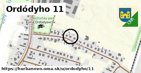 Ordódyho 11, Hurbanovo