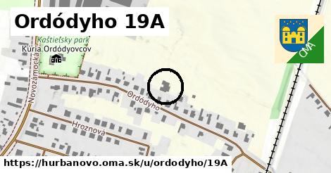 Ordódyho 19A, Hurbanovo