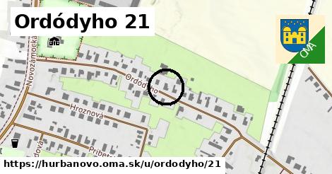 Ordódyho 21, Hurbanovo