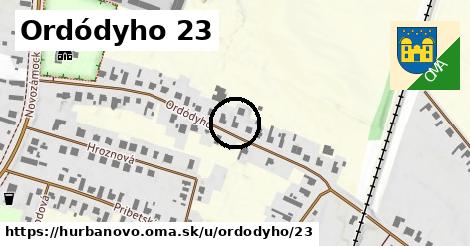 Ordódyho 23, Hurbanovo