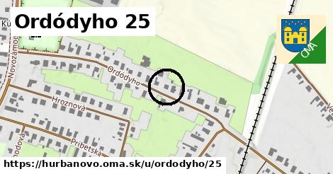 Ordódyho 25, Hurbanovo