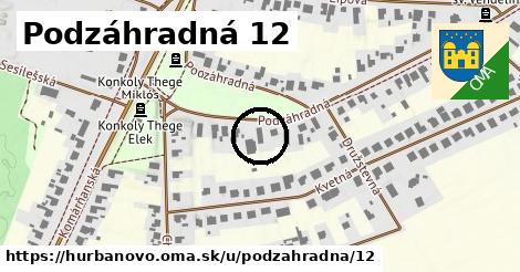 Podzáhradná 12, Hurbanovo