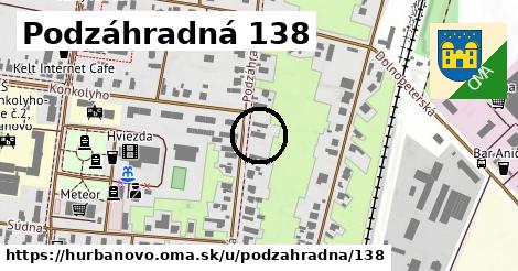 Podzáhradná 138, Hurbanovo