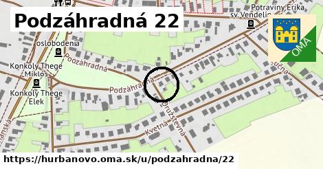 Podzáhradná 22, Hurbanovo