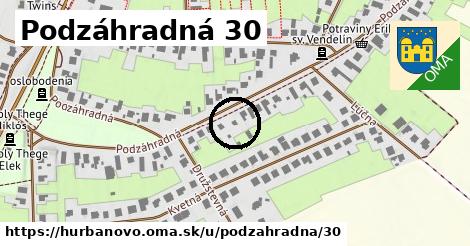Podzáhradná 30, Hurbanovo