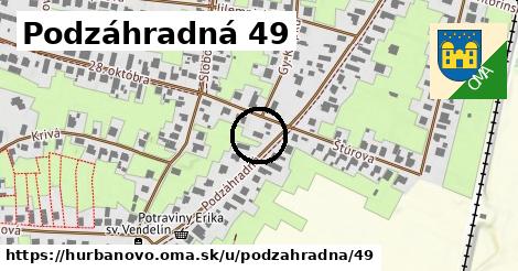 Podzáhradná 49, Hurbanovo