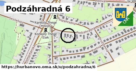 Podzáhradná 6, Hurbanovo