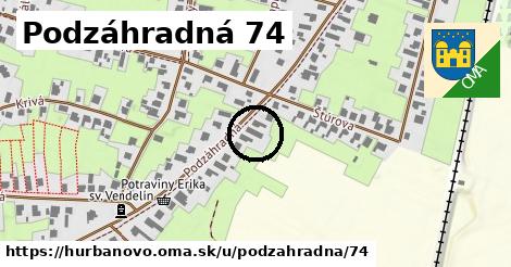 Podzáhradná 74, Hurbanovo