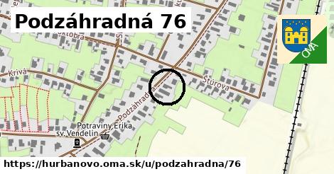 Podzáhradná 76, Hurbanovo