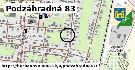 Podzáhradná 83, Hurbanovo