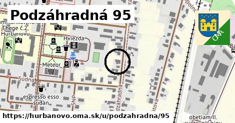 Podzáhradná 95, Hurbanovo