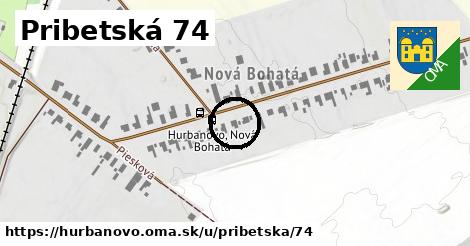 Pribetská 74, Hurbanovo