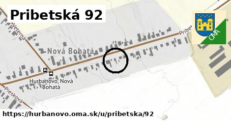 Pribetská 92, Hurbanovo