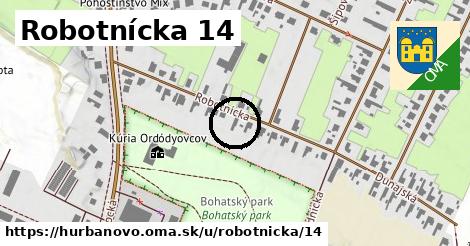 Robotnícka 14, Hurbanovo