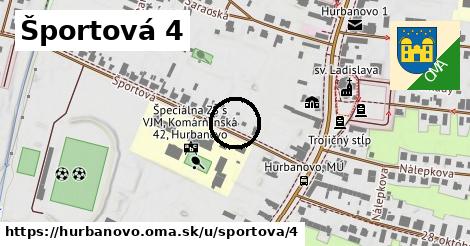 Športová 4, Hurbanovo