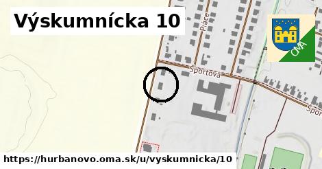 Výskumnícka 10, Hurbanovo