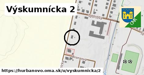 Výskumnícka 2, Hurbanovo