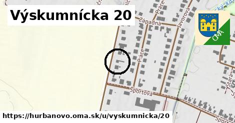 Výskumnícka 20, Hurbanovo