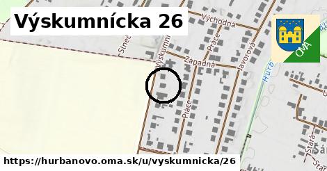 Výskumnícka 26, Hurbanovo