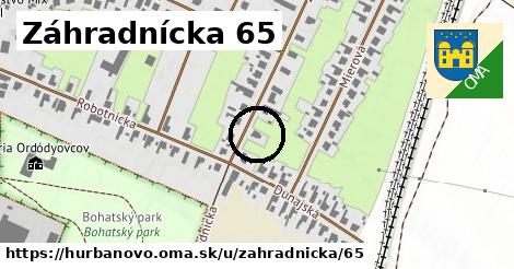 Záhradnícka 65, Hurbanovo