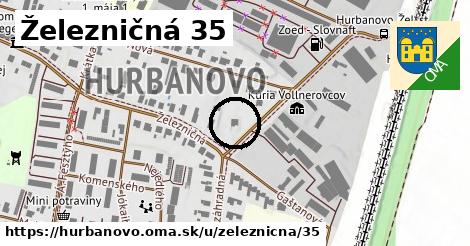 Železničná 35, Hurbanovo