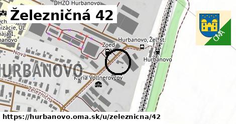 Železničná 42, Hurbanovo