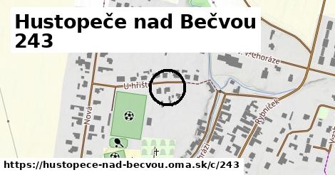 Hustopeče nad Bečvou <span class="supisne">243</span>