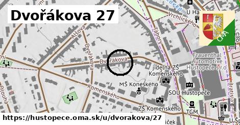 Dvořákova 27, Hustopeče